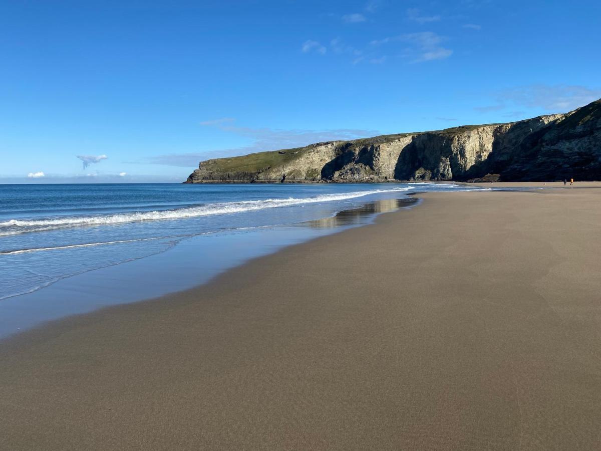 בוסקאסל Polrunny Farm Blackberry Cottage - Cornwall Bliss In Sight Of The Sea מראה חיצוני תמונה