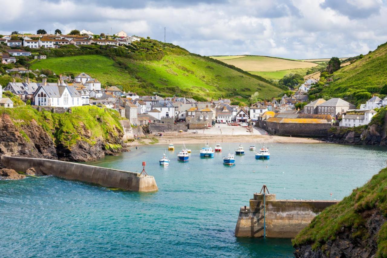 בוסקאסל Polrunny Farm Blackberry Cottage - Cornwall Bliss In Sight Of The Sea מראה חיצוני תמונה