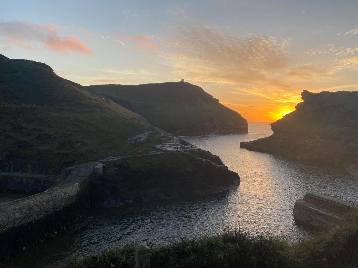 בוסקאסל Polrunny Farm Blackberry Cottage - Cornwall Bliss In Sight Of The Sea מראה חיצוני תמונה