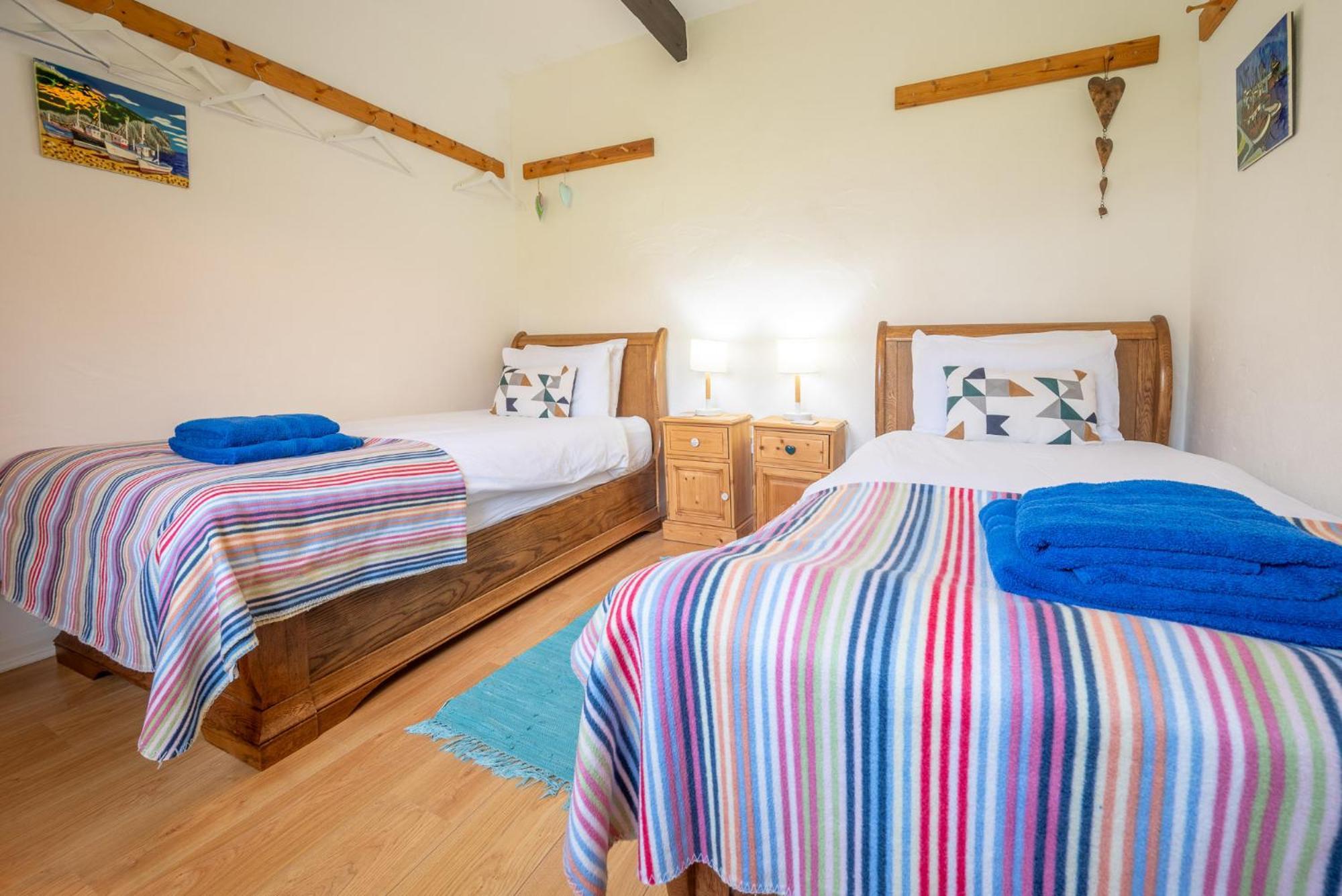 בוסקאסל Polrunny Farm Blackberry Cottage - Cornwall Bliss In Sight Of The Sea מראה חיצוני תמונה